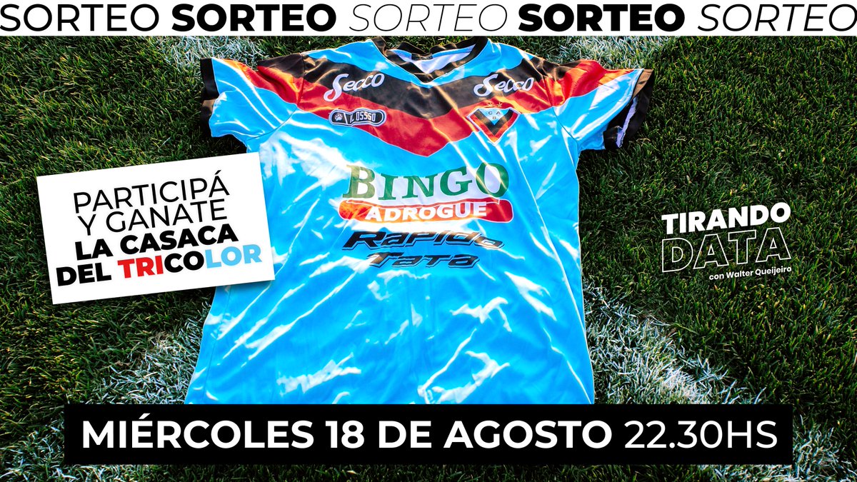 Sorteo Camiseta Tricolor
Club Atlético Brown 
Participá en instagram.com/p/CSIuUjiDwr4/…