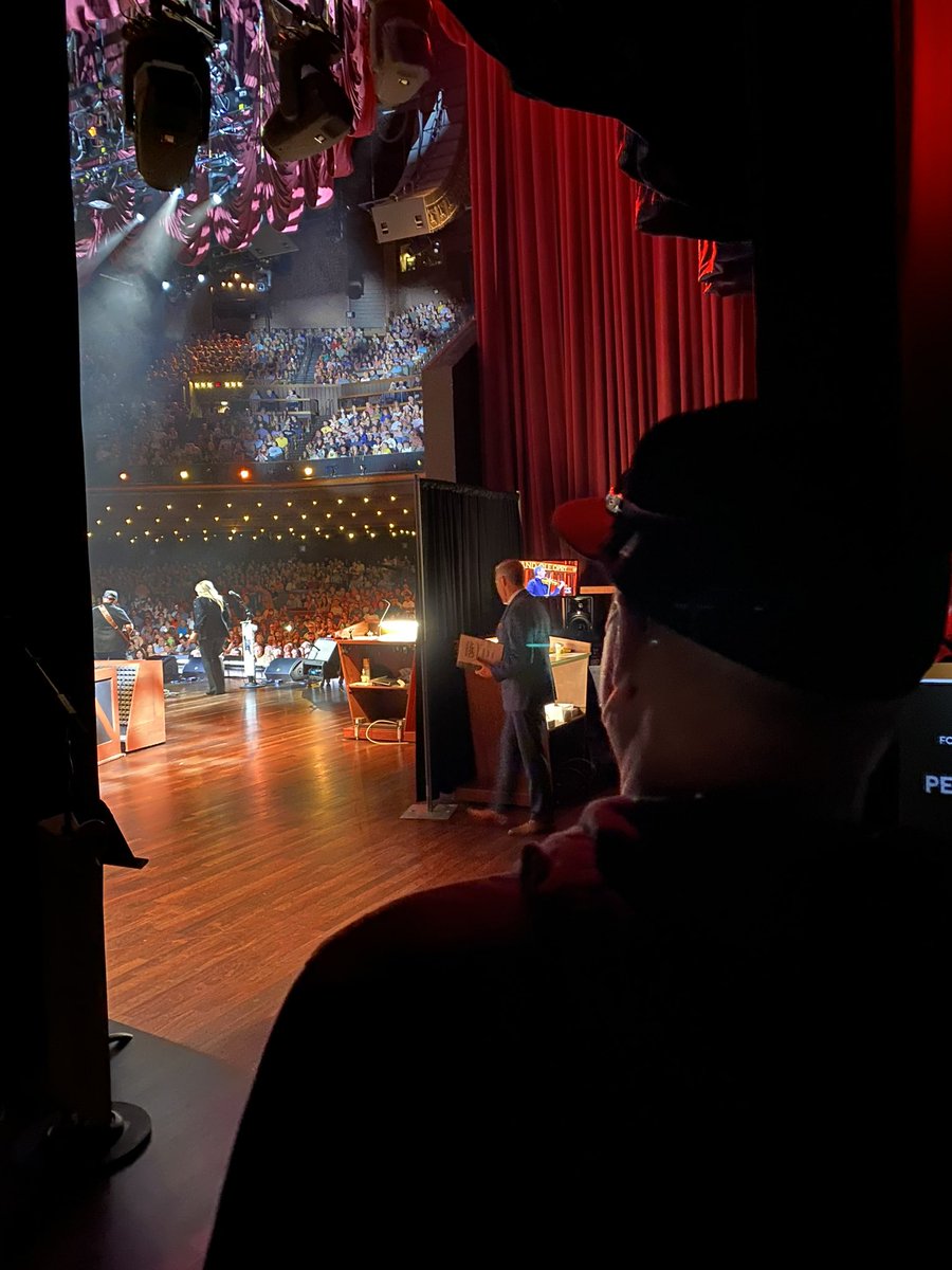 garthbrooks's tweet image. Proudly watching my wife make history!