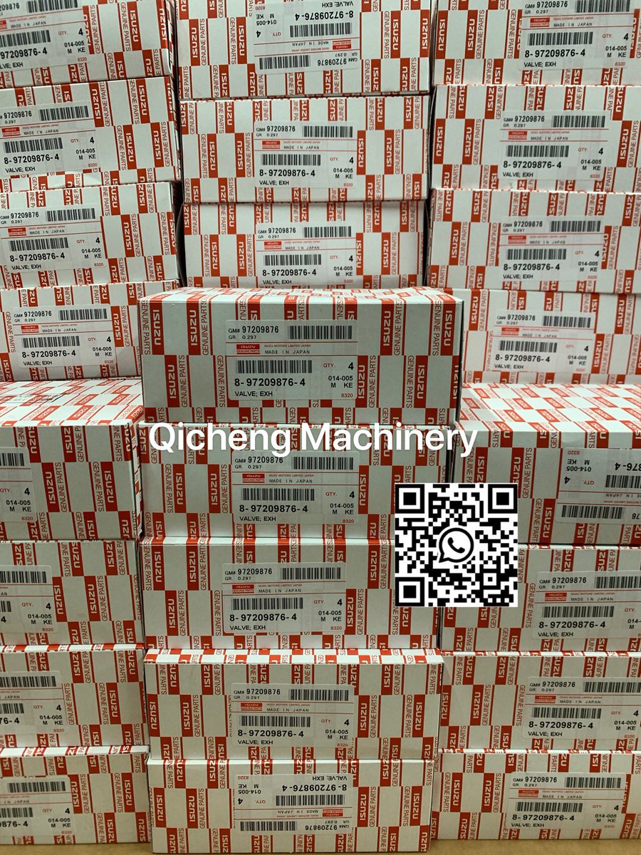 #valve #gasket #full-gasket #piston #ring #J05E #J08E #6HK1 #4HK1 #Hino #Isuzu
Welcome to order 🤝