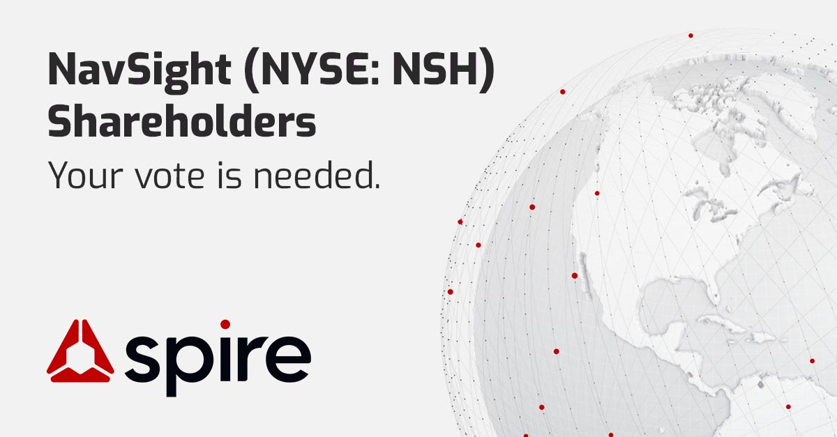 SpireGlobal's tweet photo. NavSight Holdings, Inc. shareholders: your vote matters! Learn more about voting details here: https://t.co/6SrGXsWSEU https://t.co/triycMRNyh