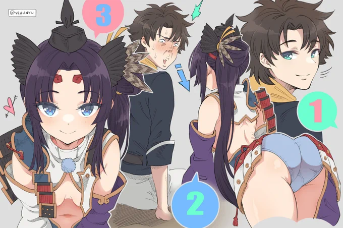 エッチ、 二、 三。。。
#FGO #FateGO #FGO6周年 