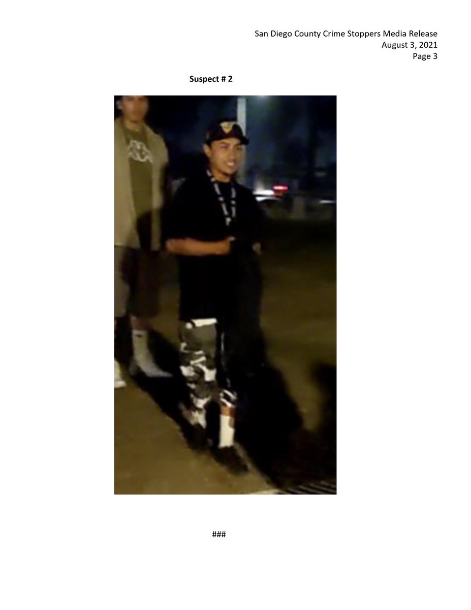 SanDiegoPD's tweet photo. If you have any info about this case, please call @sdcrimestoppers at (888) 580-8477 or visit https://t.co/pSlWXuJLTo to submit an anonymous tip online.  A reward of up to $1,000 is being offered for info leading to an arrest in this case. https://t.co/lf3pqFA0ko