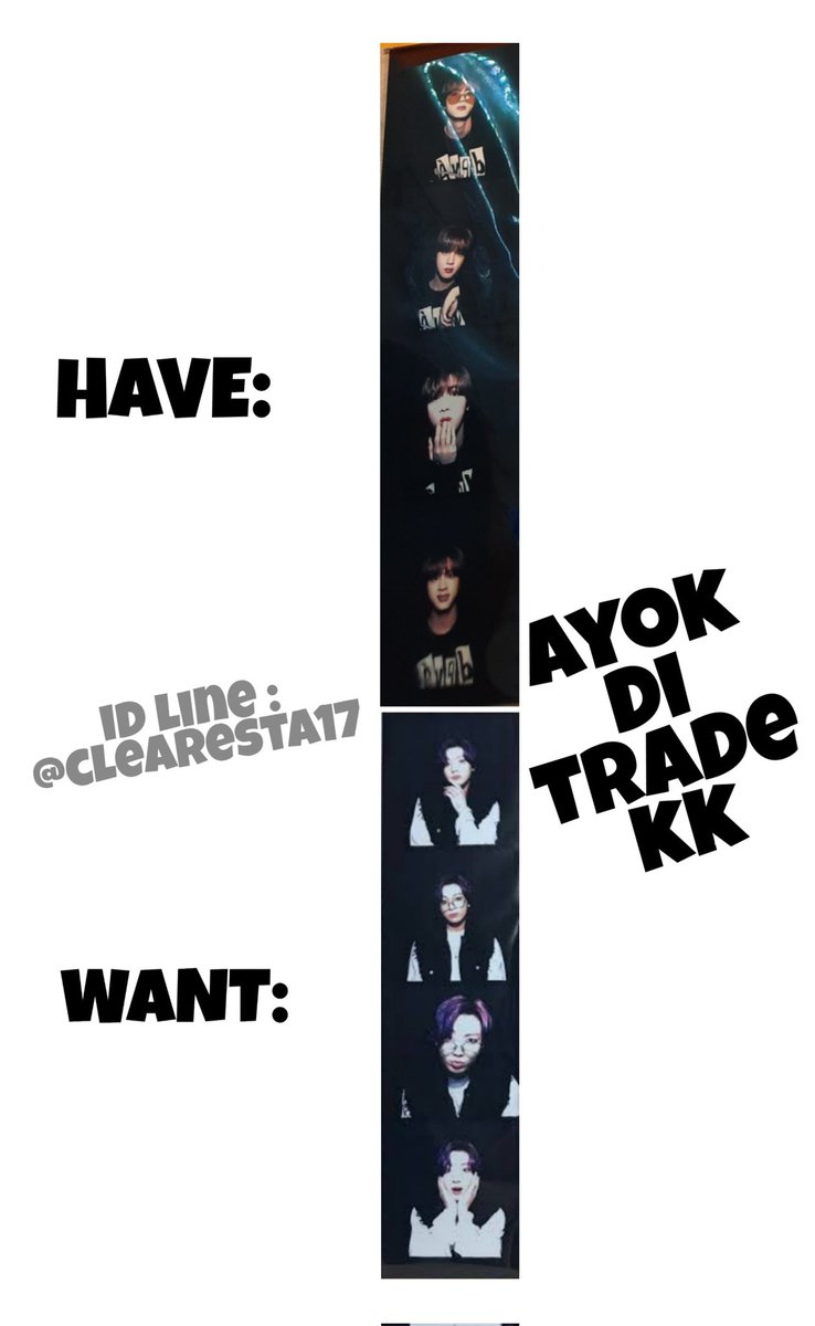 Clearesta17's tweet image. wtt • want to trade ♡

have: photostrip butter seokjin
want: photostrip butter jungkook

☆ good condi
☆ safe packing
☆ dom Cirebon
#wttbts #butterbts #SEOKJIN #JUNGKOOK #BTSARMY