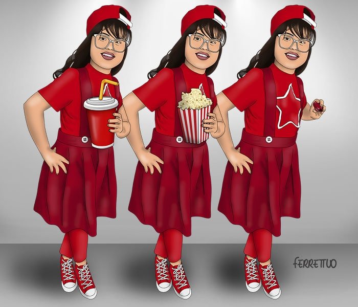 tiagoferrettuo's tweet photo. Caricatura Digital: Lara Geovana #caricatura #caricatute #desenho #draw #digitalart #digitalpaint #ilustração #illustration #campos #rj #ferrettuo #menima #girl #down #síndromededown https://t.co/i84ewaBPFe