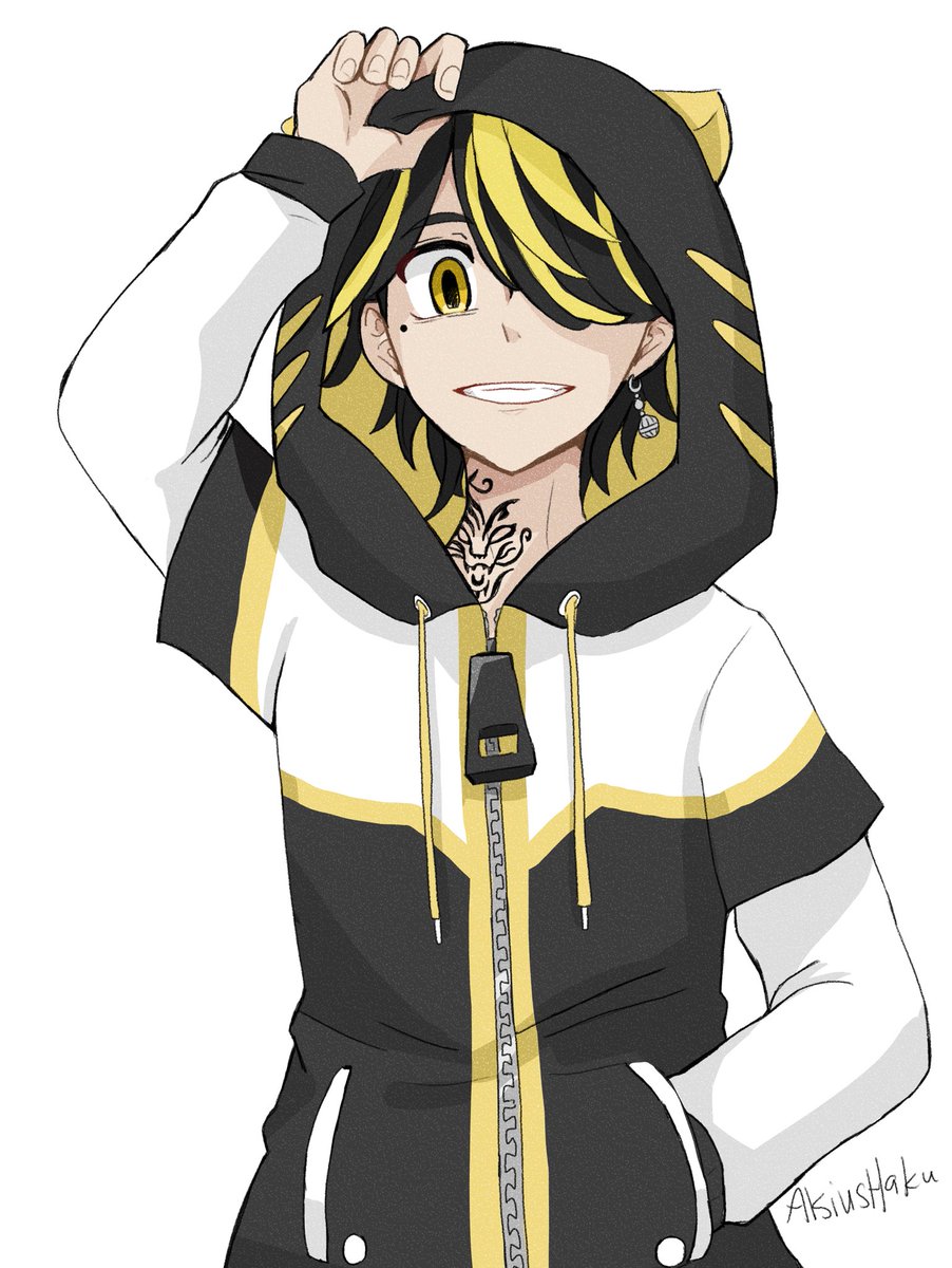 耳付きフードの一虎くん 東卍fa アルc In 梵のイラスト