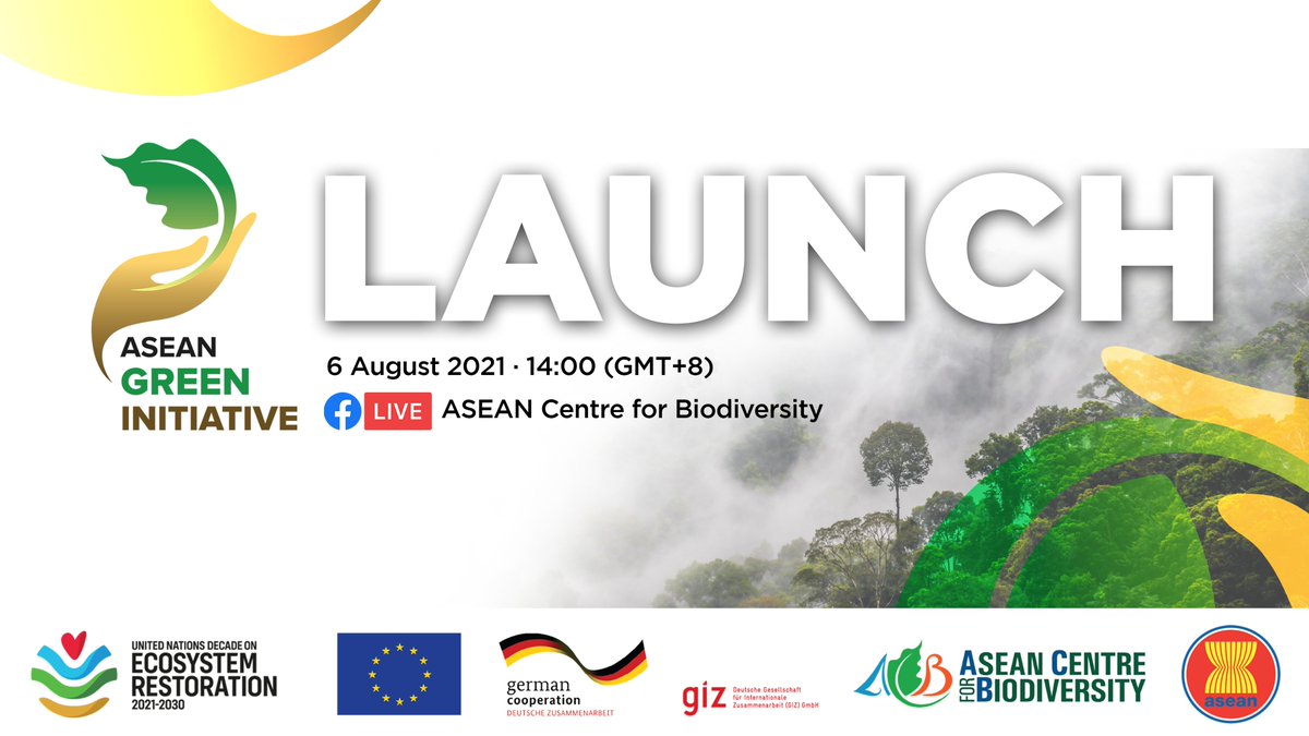 ABiodiversity's tweet image. ASEAN joins the #GenerationRestoration in recognising and promoting grassroots initiatives in greening the planet. Join us as we launch the #ASEANGreenInitiative on August 6.  

#OneASEAN #ASEANbiodiversity #ASEANGreenIniative