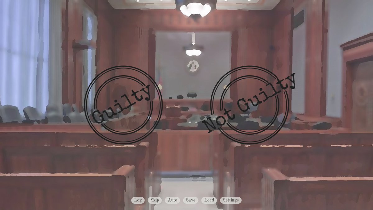 midgethetree's tweet photo. I'm thinking in my courtroom drama/mystery #visualnovel you'll get to play the role of juror and decide if the defendant is guilty or not guilty - with some out-of-character opportunities for interaction along the way, of course.

#vndev #indiedev #screenshotsaturday https://t.co/VH9QiVSUmk