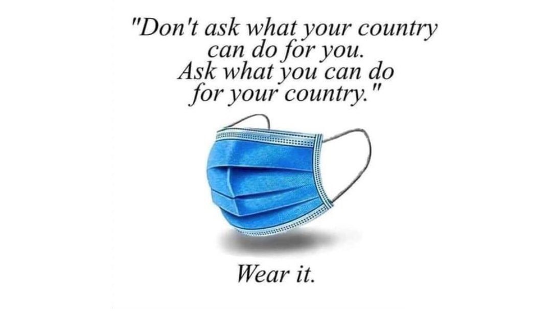 Wanderlust79's tweet photo. But it’s not just about your country. It’s about your neighbor…the world over. #maskup #CovidIsNotOver https://t.co/HyuXeqJEnk