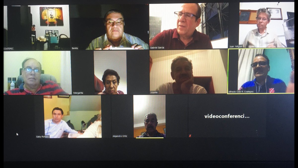 RotarioCoatepec's tweet photo. De nuestra reunión virtual de esta noche de martes. https://t.co/IRO24XNHAR