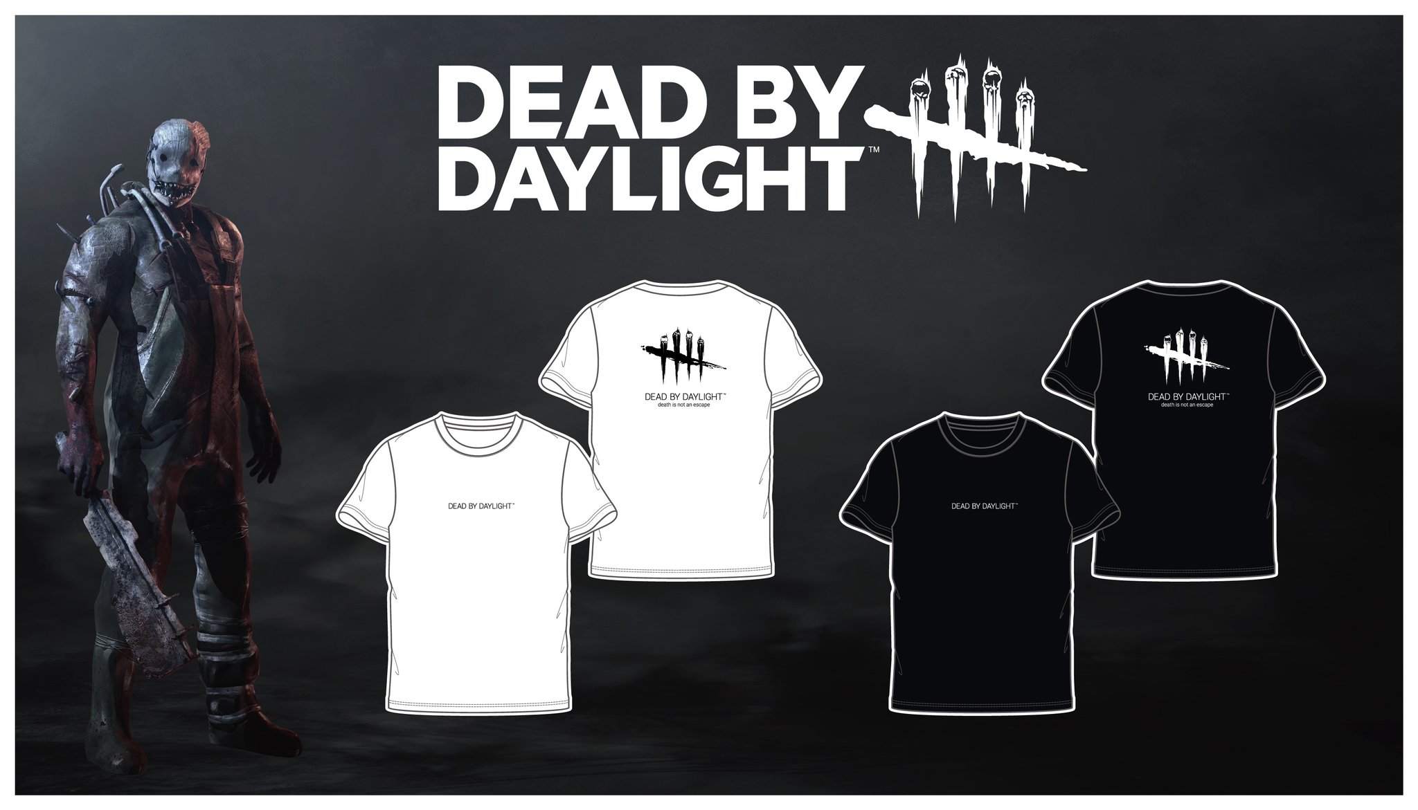 アベイル しまむらグループ Deadbydaylight のメンズtシャツが8 7 土 より アベイル で発売 フロントのロゴは刺しゅう バックはロゴプリントが入ったシンプルなデザイン 本体1 800円 税込1 980円 サイズ M L Ll 3l 4l 七里店は対象外 全柄全サイズの