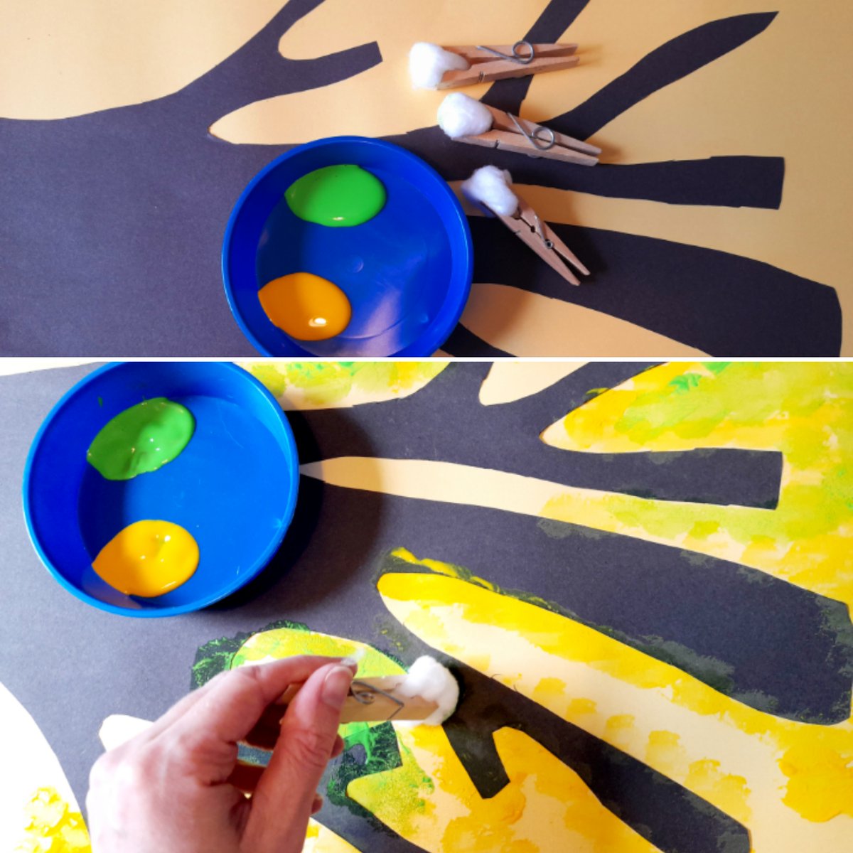 McManusDundee's tweet photo. In this week's #MiniMcmanus Creates, take inspiration from our collections of paintings on display in the musuem and create a colourful print using basic household materials! #CreativeLearning #Learning #AtHome #MuseumLearning #Art #Families #Education #ChildrensArt #MakeAndDo https://t.co/BSi3ER78Yg