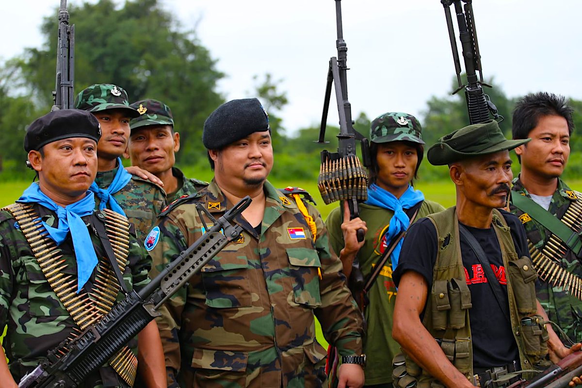 IrrawaddyNews's tweet photo. Adjutant general Saw Nay Soe Mya of the Karen National Liberation Army-Peace Council died of COVID-19 on Aug. 3. (Photo: Nawtayar Media)

#WhatsHappeningInMyanmar https://t.co/ljgCqincEH