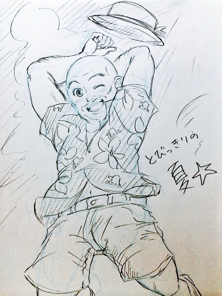 夏にはしゃぐ七郎です 
