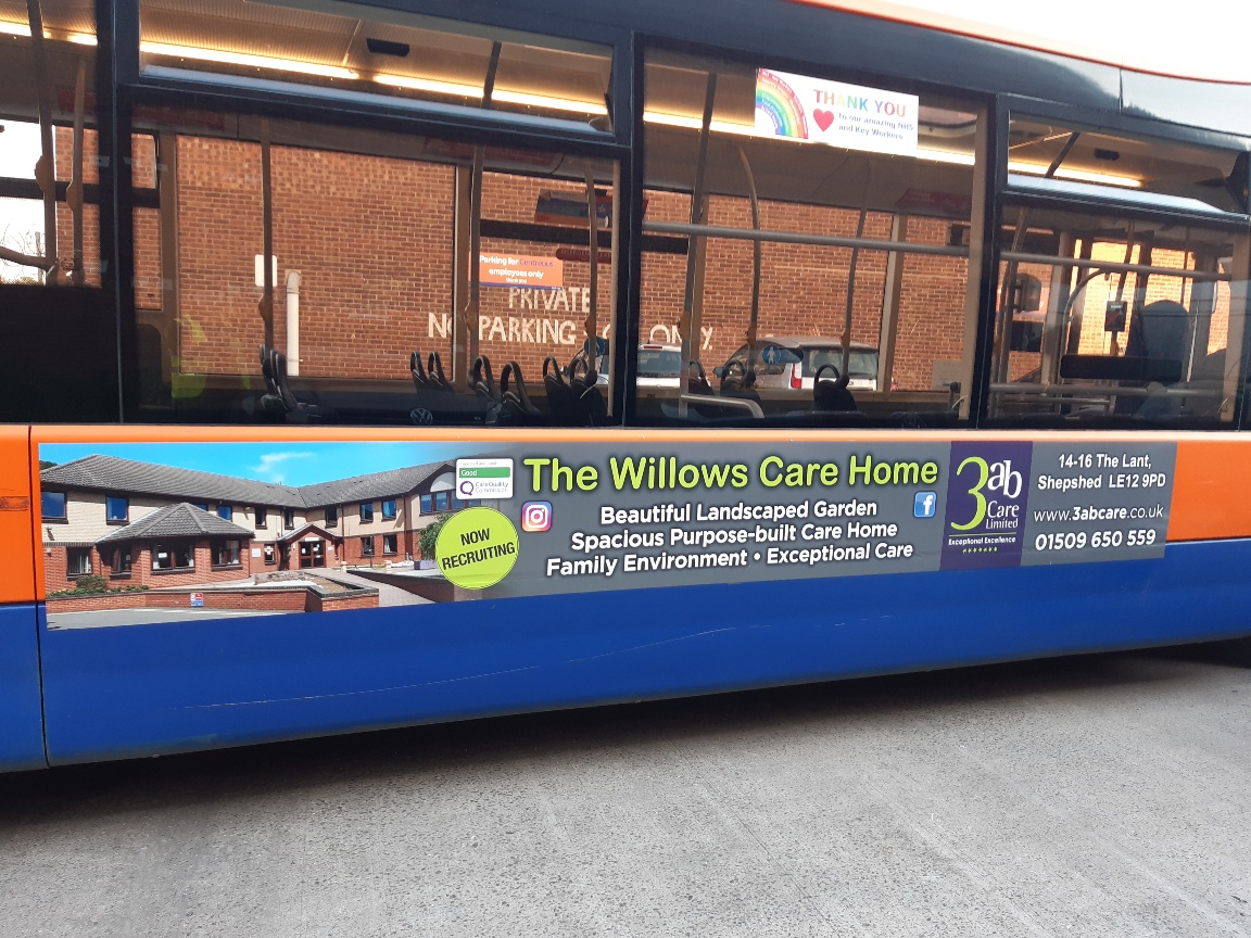 Adverta_UK's tweet photo. ๐๐๐๐
WOW, this Streetliner for The Willows Care Home is certainly going to be attracting attention.
Our Account Manager @amyatadverta has done a brilliant job putting this campaign together.
#BusAds #BusAdsWork #OutdoorAdvertising #OutdoorAds https://t.co/Wtvcb0FNMP