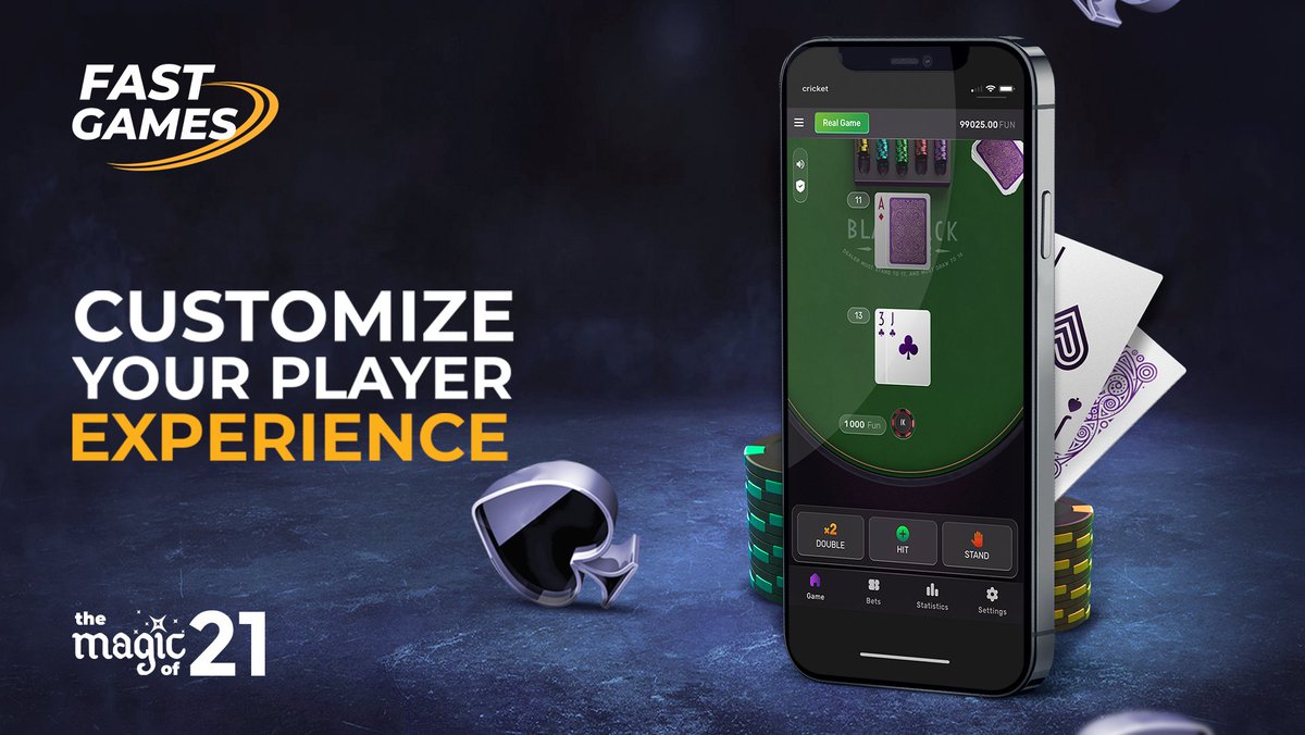 FastGamesSoft's tweet photo. Integrate our new Fast Game, Blackjack for a fantastic player experience. Customize the game to suit your brand requirements and stand apart from your competition. Now you have the freedom to change the table colour and style as well as the card design! https://t.co/DNcnXYjm02