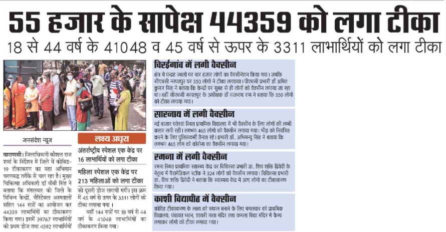 CMO Office Varanasi tweet media
