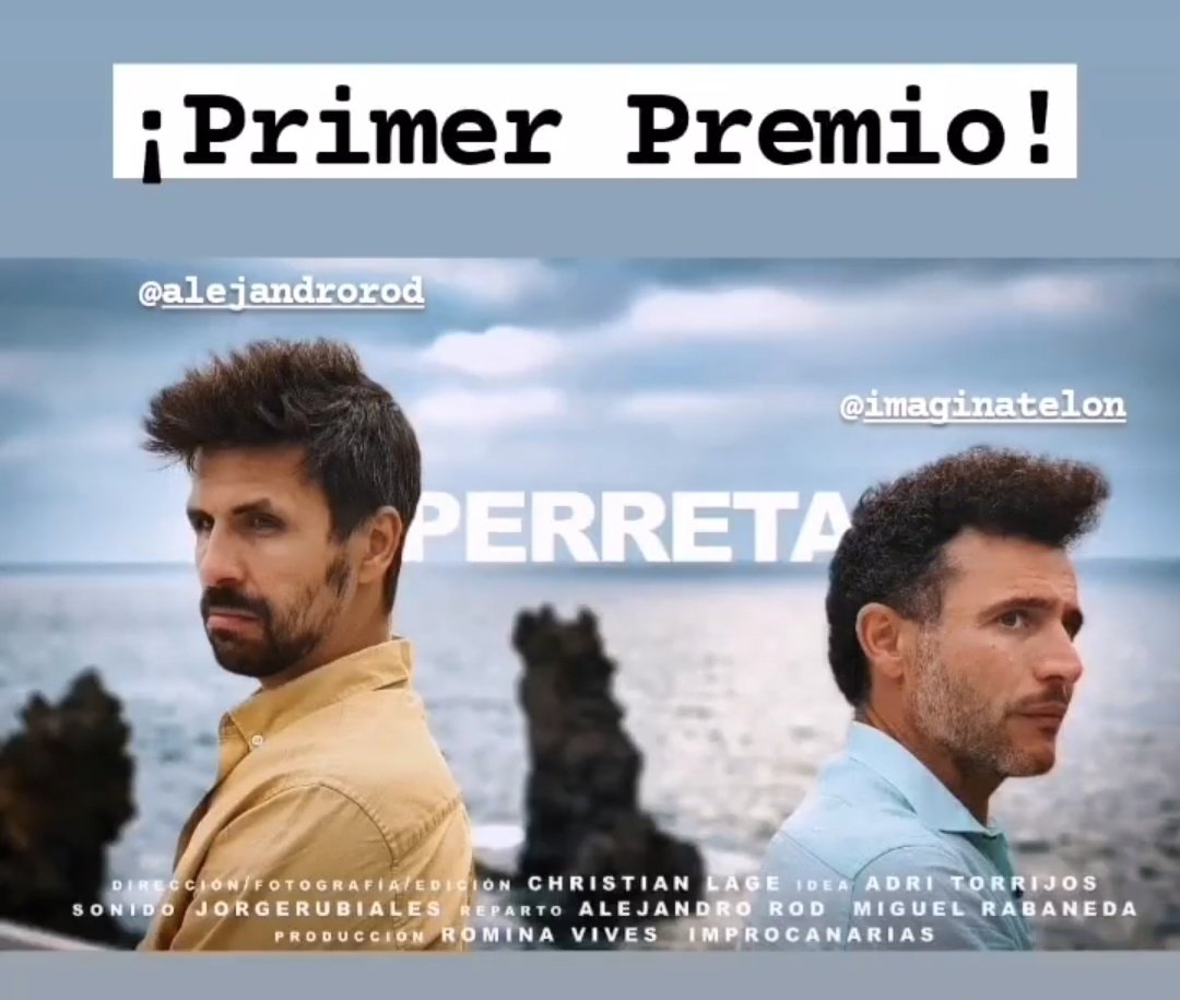 MiguelRabaneda's tweet photo. ¡¡Nos hemos llevado el Premio del Jurado al Mejor Corto!!
@soyAlejandroRod https://t.co/r4QZictLd0