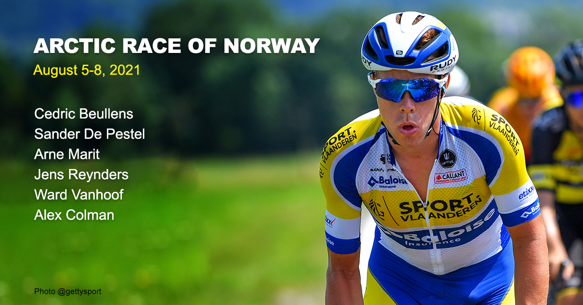 ProteamTFB's tweet image. Raceday 5 &amp;gt; 8 August : Arctic Race of Norway (🇳🇴 2.Pro) with 

@Cedricbeullens
@colmanalex1
@pestel_sander
@ArneMarit
@jens_reynders
@wardvanhoof

@ArcticRaceofN
#ArcticRace
(photo: @gettysport)