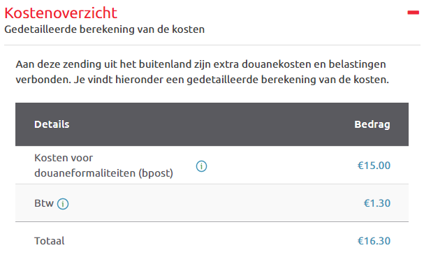 Die terechte BTW betaal ik met plezier, maar met zo'n exuberante servicekost mag je het houden ze <a href="/bpost_nl/">bpost</a>
