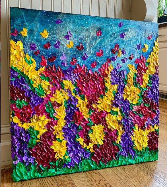 WomensArtForAll's tweet photo. Renee #Mendler #WomensArt 2021 •Language of Color• https://t.co/LVl4hsx2vY