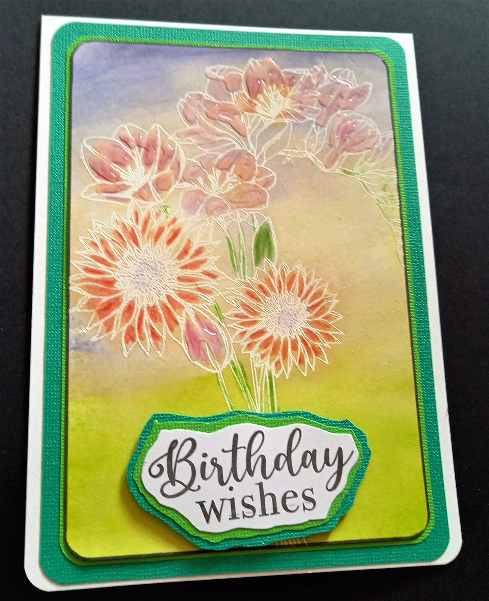 Fizzydesgns's tweet photo. #BirthdayWishes #Flowers #heatembossing #InkLily #floralstamps #InklilyGlimmerpens for my #365daychallenge2021 #crafting #craftaddicts #craftblogs
https://t.co/gXkRhMB2ri https://t.co/8idvWRwn12