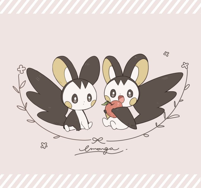 エモンガのtwitterイラスト検索結果