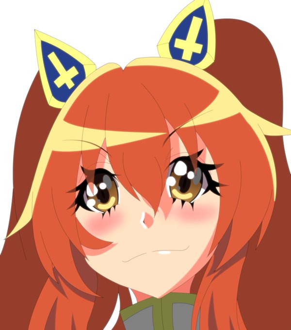 線のギザギザした感じもうちょいどうにかできないかなと解像度上げて描いてみたウチの子 