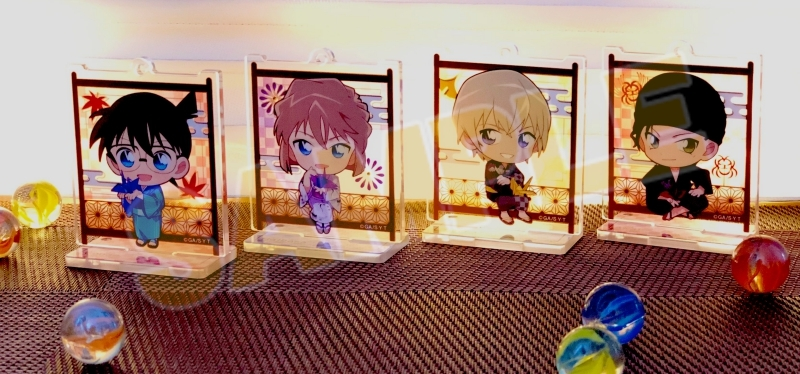 コナングッズ新作情報 アニメイトオンラインで予約開始 名探偵コナン アクリルスタンドフィギュアvol 6 着物姿が可愛い 描き下ろしちびキャライラストを使用しています T Co Viknidgxys