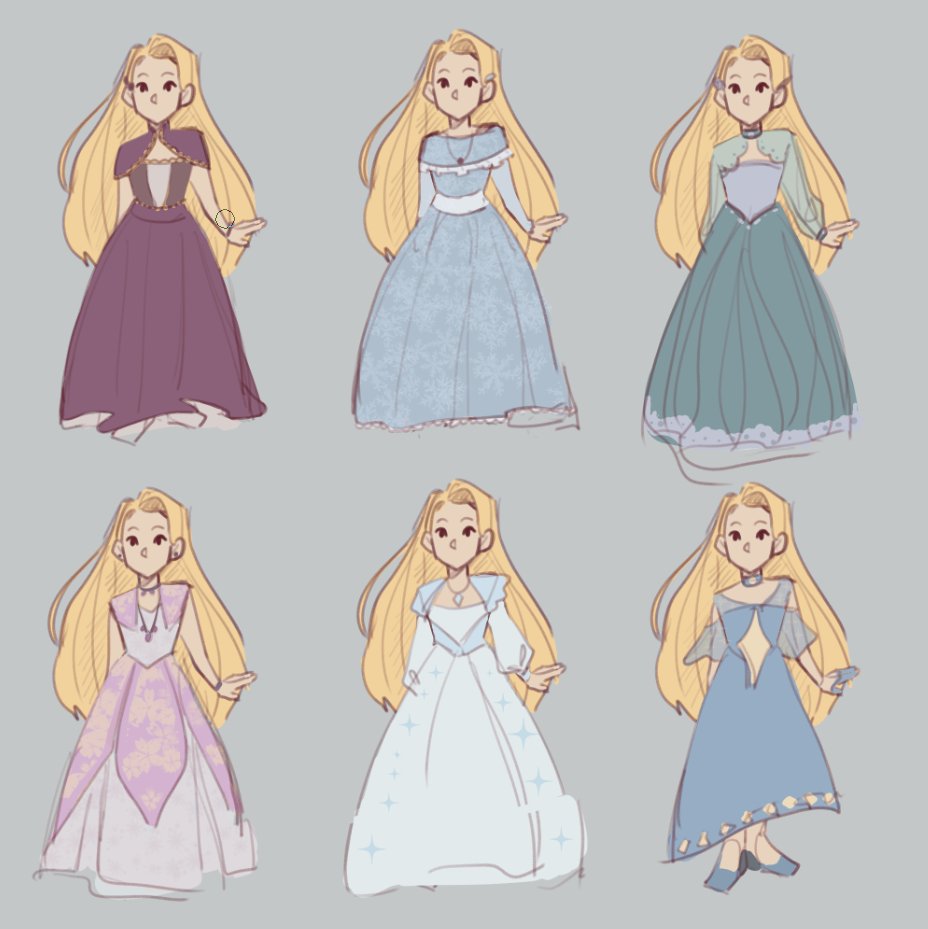 Acornyperson's tweet photo. Finished the designs for Laura's other outfits!!
#characterdesign #ocart https://t.co/GTPWG1zYth