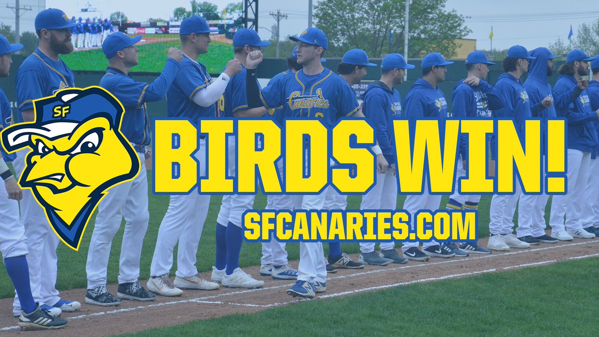 Sioux Falls Canaries (@canaries) on Twitter photo .<a href="/SvobodaBlake/">Blake Svoboda</a> grew up watching Canaries baseball. Now he's got his first win for the team!
RECAP: sfcanaries.com/press-box/news…
#WholeNewBallgame .<a href="/SvobodaBlake/">Blake Svoboda</a> grew up watching Canaries baseball. Now he's got his first win for the team!
RECAP: sfcanaries.com/press-box/news…
#WholeNewBallgame