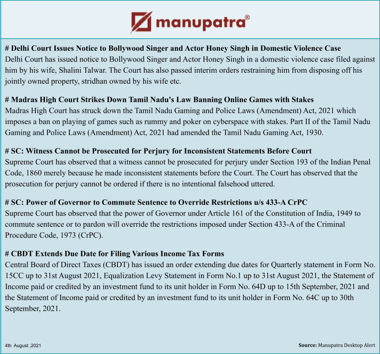 manupatrainfo's tweet photo. #manupatra #news #updates #newsupdates #indianlaws #law #legal #latest #newsalert #lawtech #legaltech #lawtechnology   #delhihighcourt #madrashighcourt #supremecourt #crpc #CBDT #onlinegaming #incometax https://t.co/GGW0zt3wrV