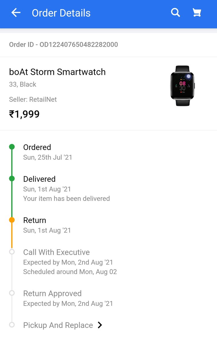 Rajasah3's tweet photo. @Flipkart Very Disappointed with the service..... Expected call for confirmation is 2nd August but Didn't get any call and today is 4th August.... Very Bad Service from #Flipkart https://t.co/o68G5icjDr