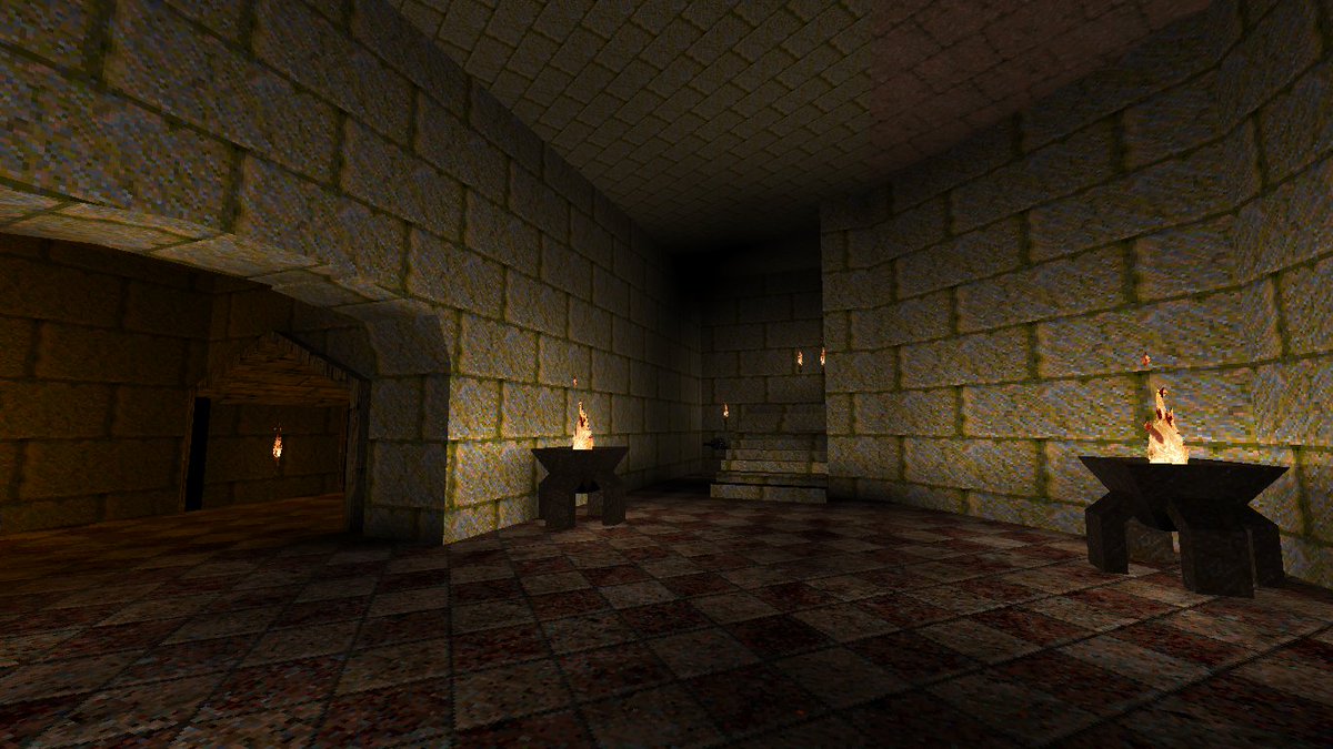 LscaEduardo's tweet image. i&apos;m also working in a new additional map for my #Q25Th mod for #Quake 
#QuakeMapping #leveldesing