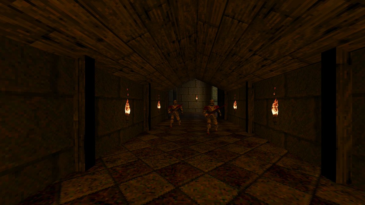 LscaEduardo's tweet image. i&apos;m also working in a new additional map for my #Q25Th mod for #Quake 
#QuakeMapping #leveldesing