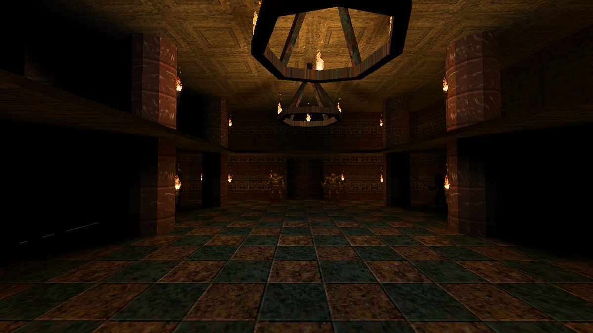 LscaEduardo's tweet image. i&apos;m also working in a new additional map for my #Q25Th mod for #Quake 
#QuakeMapping #leveldesing