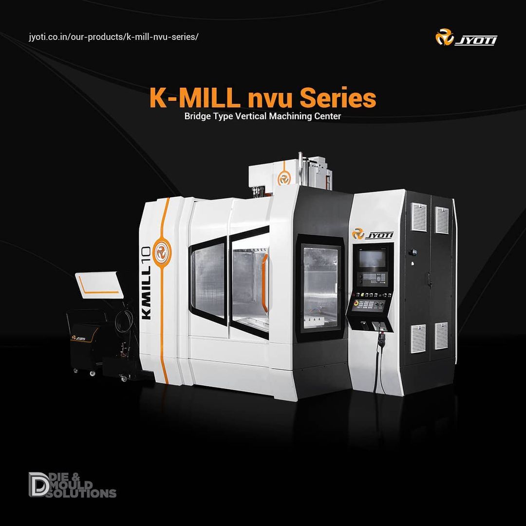 JyotiHuron's tweet photo. The portal type structure enables 3 -Axis machining operation from roughing to finishing with broad job envelope makes it at the highest level in its category. Visit our website to learn more.
#jyoticnc #vmc #kmillnvuseries #verticalmachine #kmill10 #makeinindia #cncmachine https://t.co/yRCF0mAwX0