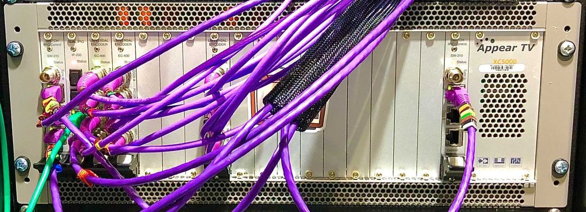 Techex is in Tokyo for the Olympics where we've deployed this <a href="/AppearTVNorway/">Appear TV</a> XC chassis for demultiplexing, network firewalling &amp; encoding. All part of a pan-Europe monitoring solution allowing a broadcaster to see production &amp; distribution feeds on and off the public internet.