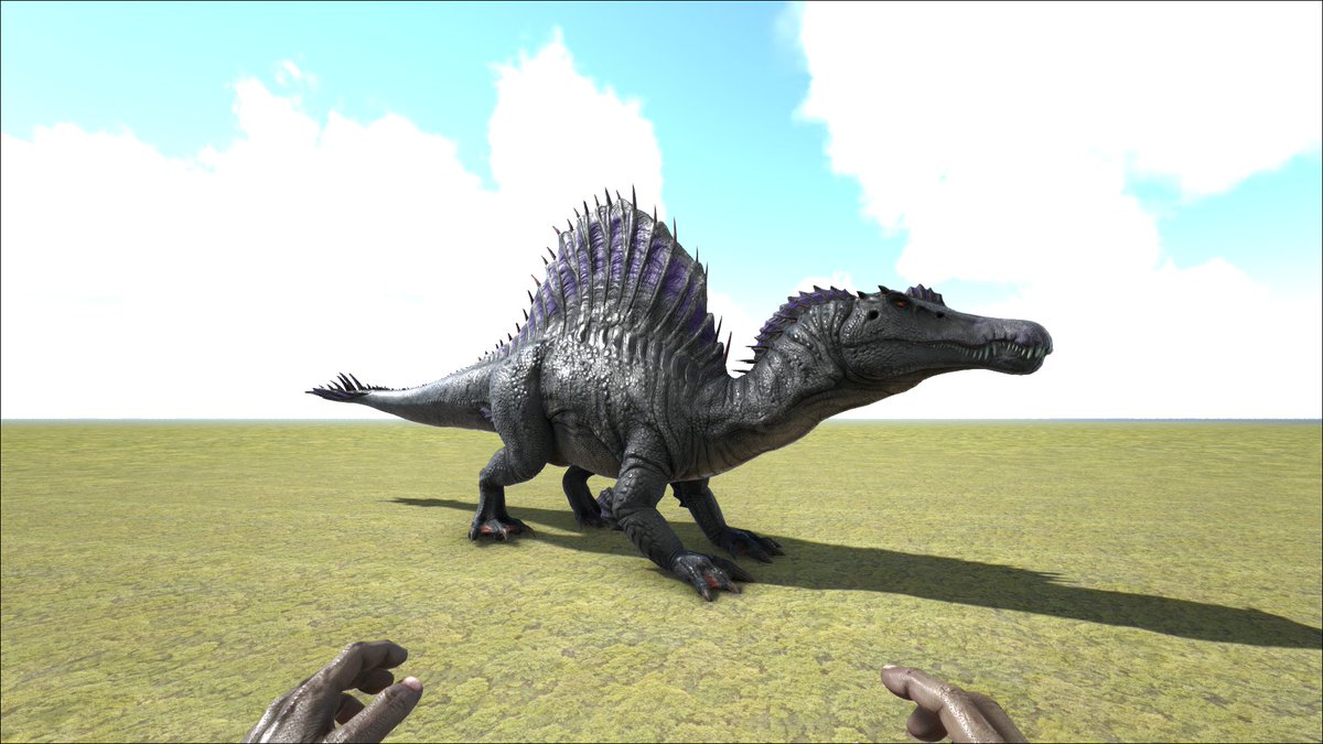 Ark攻略班 神ゲー攻略 V Twitter おはようございます Ark攻略班はスピノサウルスの記事を作成中です 公開まで今しばらくお待ちください Ark Arkモバイル Arkps4