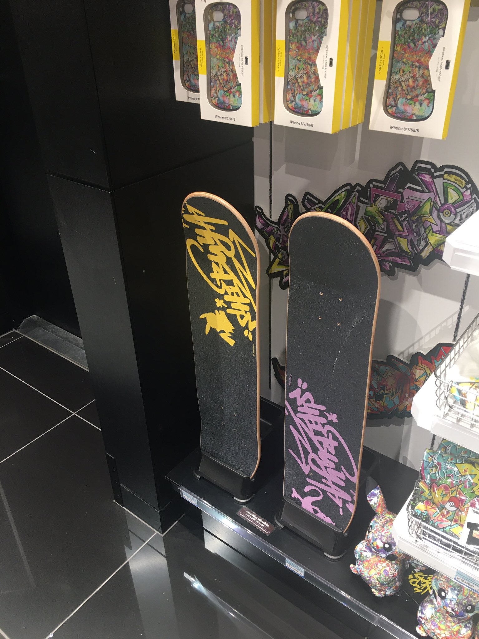 ☆☆ ポケモンセンターシブヤ限定 スケートボードデッキ(ミュウツー) Graffiti Art - icaten.gob.mx