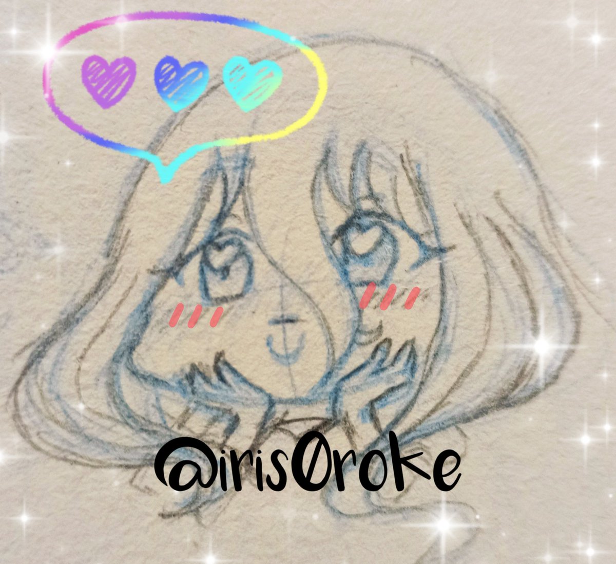 iris0lumina's tweet photo. Gracias por su apoyo del martes en verdad se les quiere mucho #vtuber #Vstreamer #dibujosalapiz #boceto #chibi #irischibi #iris0roke https://t.co/vmpI4pEy9s
