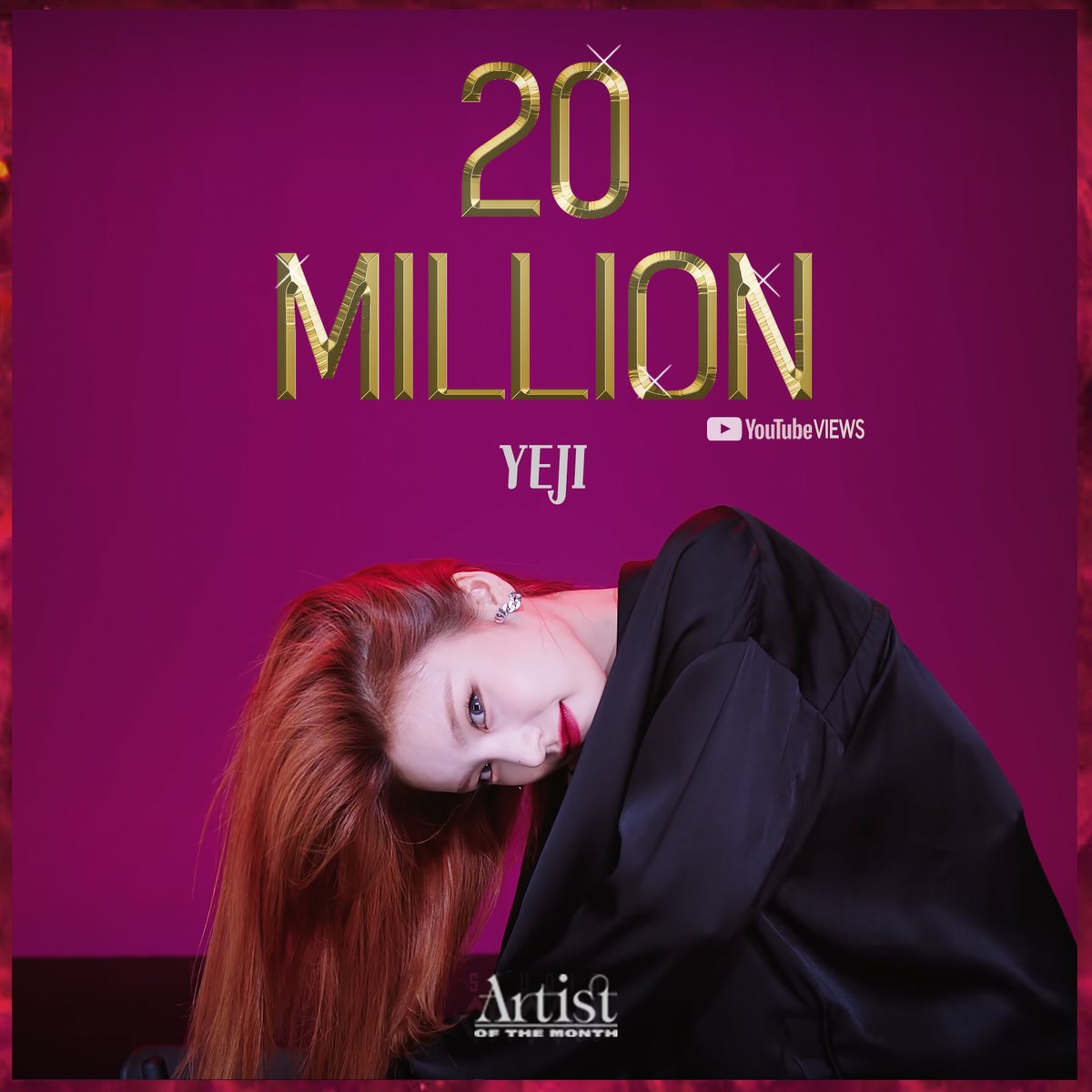 ITZY YEJI's 'Artist Of The Month' hits 20 MILLION views! Artist Of The Month <ITZY YEJI> 2000만뷰 돌파❤ ▶youtu.be/tnMFp53wrRg #STUDIOCHOOM #ArtistOfTheMonth #예지 #YEJI #ITZY #있지 @ITZYofficial