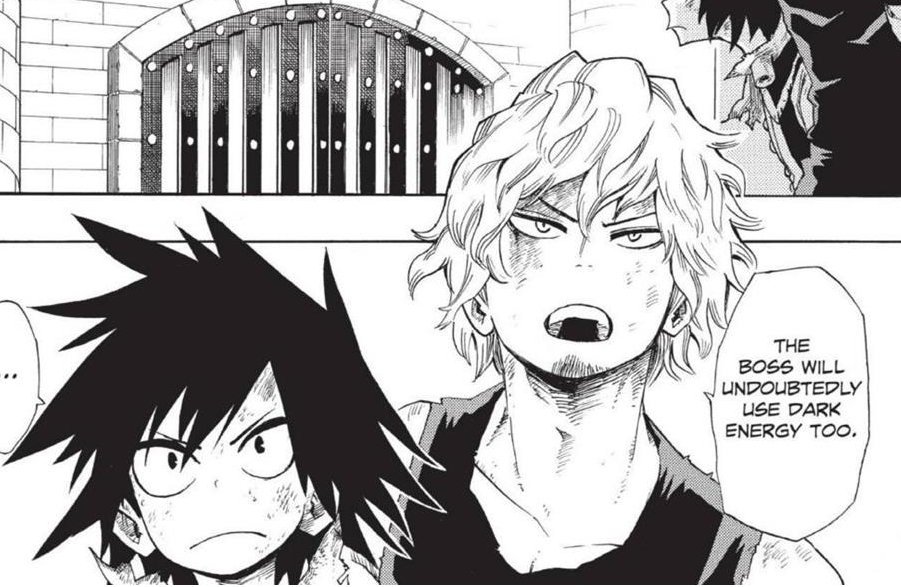 Stain's reference sheet, Astro and Tiamat cameo?! (Previous MCs in Barrage, Horikoshi's previous story), international hero Valheim? 