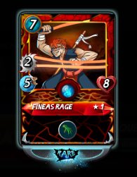 EvanStinger's tweet photo. 🚨 GIVEAWAY ALERT 🚨
EVERYDAY until Aug 31st.

Today's cards will be this "Fineas Rage",
Lv.1 Rare card from Water splinter.

Follow me, RT, Like, Comment your in-game username, the winner will be randomly picked tonight!

Check quoted post for more infos.
#NFT #NFTGiveaway https://t.co/8Hl8cguvYF