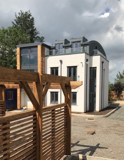 Latest progress photos from Lime Avenue in Leamington Spa #residential #housing - looking great