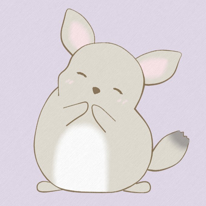チンチラのtwitterイラスト作品