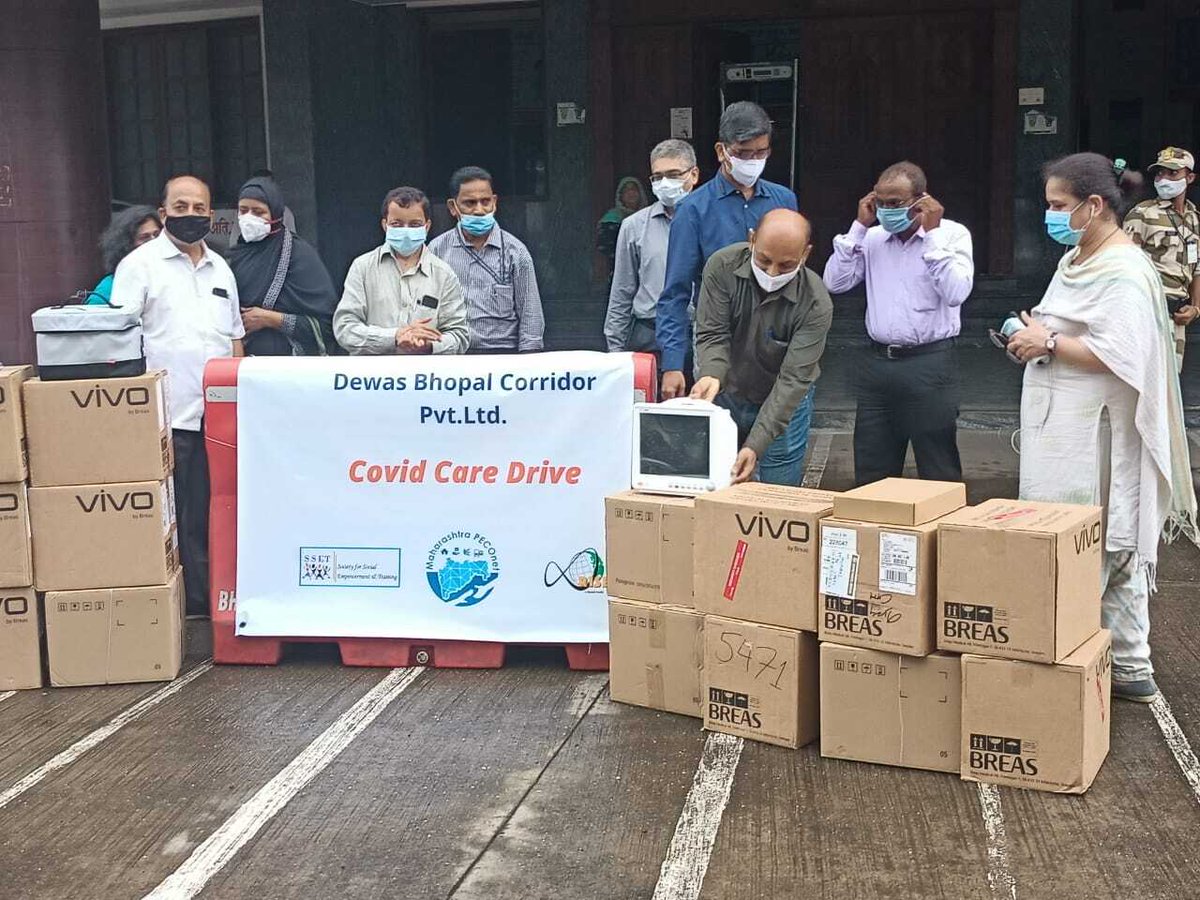 RISEInfinityF's tweet photo. Donation of 10 pediatric bipaps and 5 pediatric Monitors to Nijampur Municipal Hospital by Dewas Bhopal Corridor Pvt Ltd through RISE Infinity Foundation.
#RISE4India https://t.co/w6VLPAUxLp