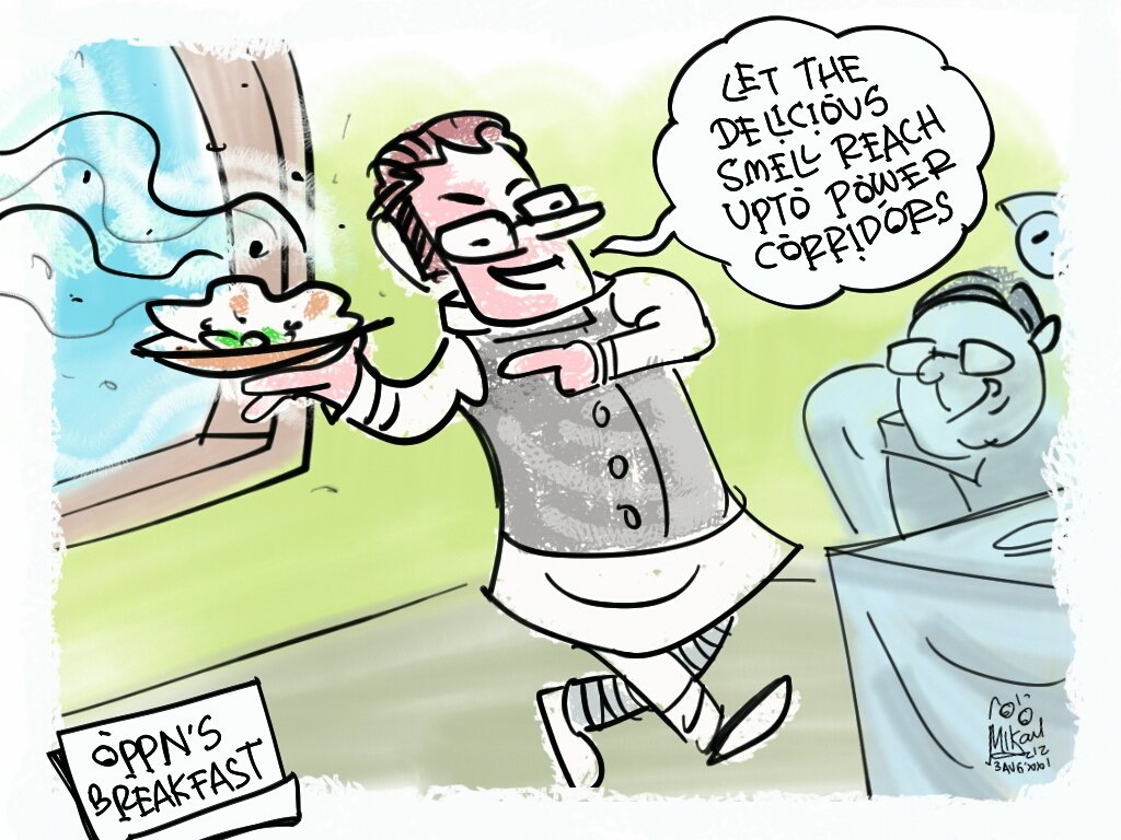 MikaAziz's tweet photo. #RahulGandhi
#BreakfastUnity
#UnitedOpposition https://t.co/cWlG9CD3Df