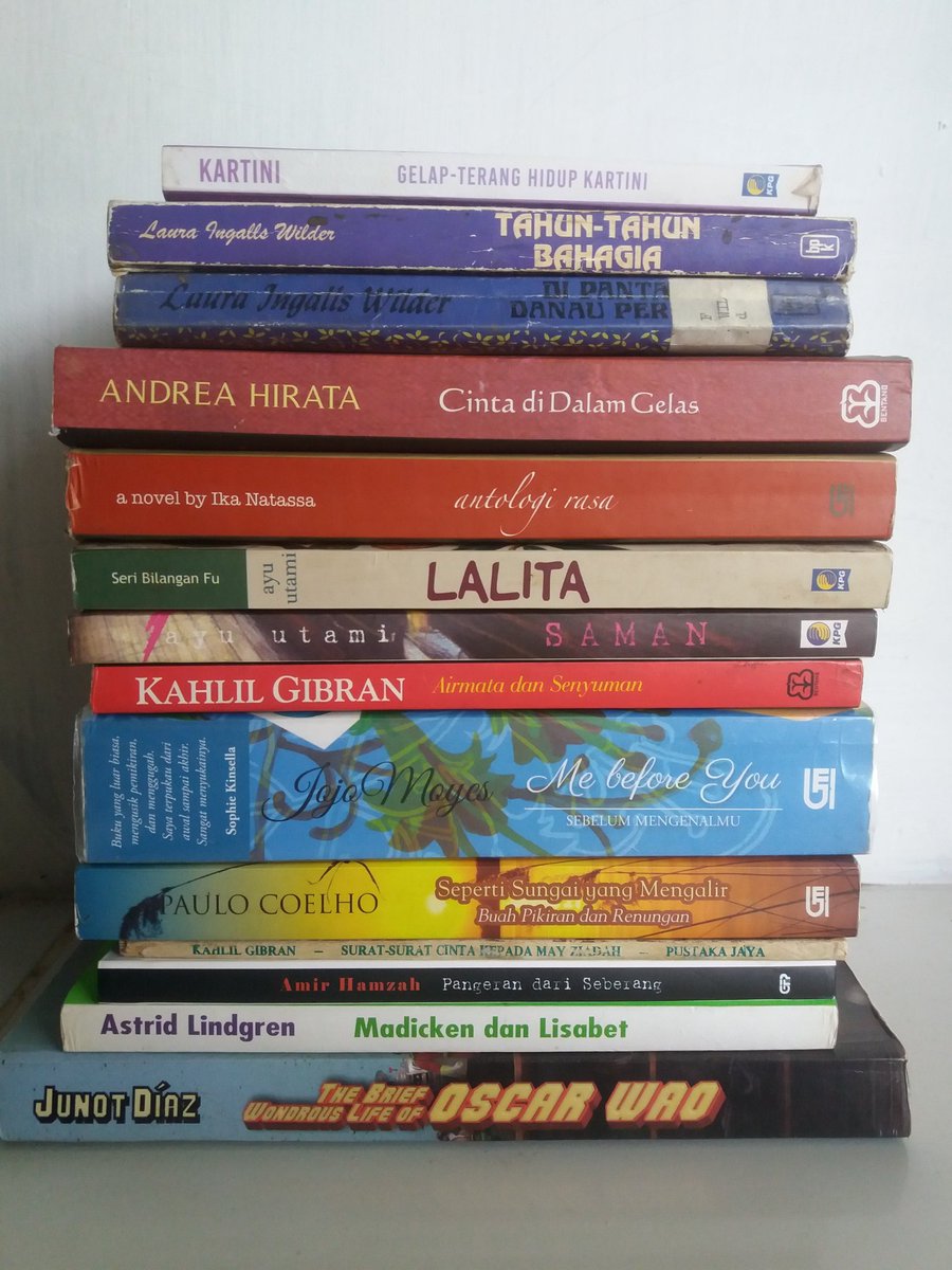 EfekRumahBuku's tweet photo. Buku murah level IV📚, harga 25k-45k.
 Bantu sebarkan ya pren, nuhun 🙏 https://t.co/lNglXC48MU