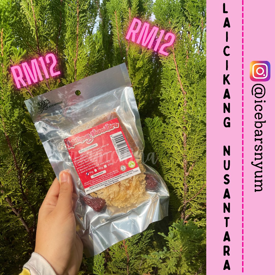 icebarsnyum's tweet photo. LAICIKANG NUSANTARA

Pkp ni tak teringin ke nak minum air laicikang macam kat kedai tu?🤤🍸

90g - RM12 je boleh minum satu family tau😍

Click link ⛄️

https://t.co/BWOBjTdNki

#popsmalayaicebars
#popsmalayaicebarsmelaka
#strawberrymelaka
#laicikangnusantara
#daimmelaka https://t.co/riHT9sxixa