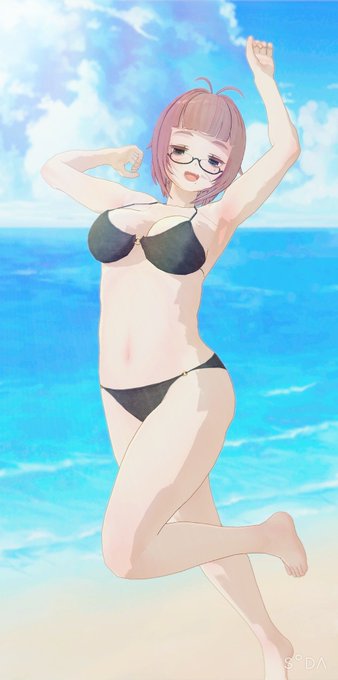千里のtwitterイラスト検索結果